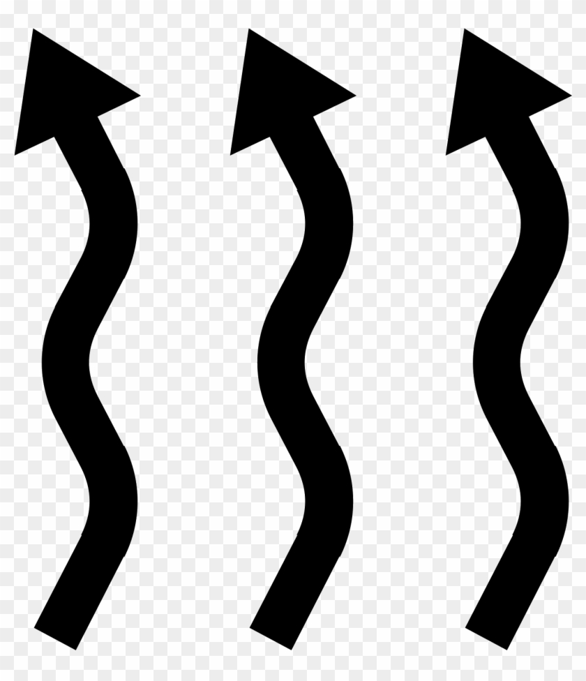 Squiggle Png - Heat Arrow Png #1698724