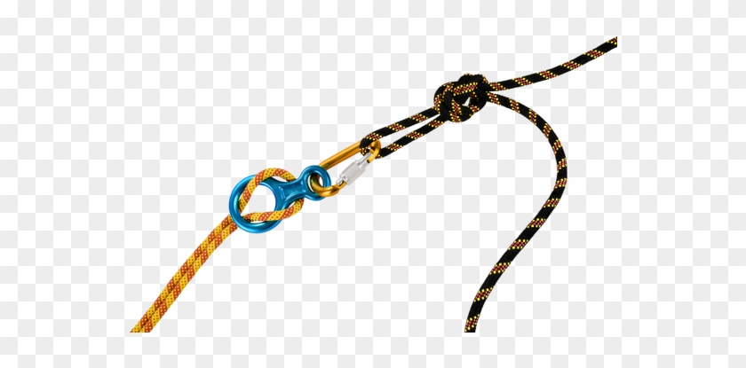 Climbing Rope With Carabiners Knot - Climbing Rope With Carabiners Knot #1698842