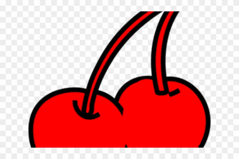 Cherry Clipart Maraschino Cherry - Cartoon Transparent Background Cherry Png #1698857