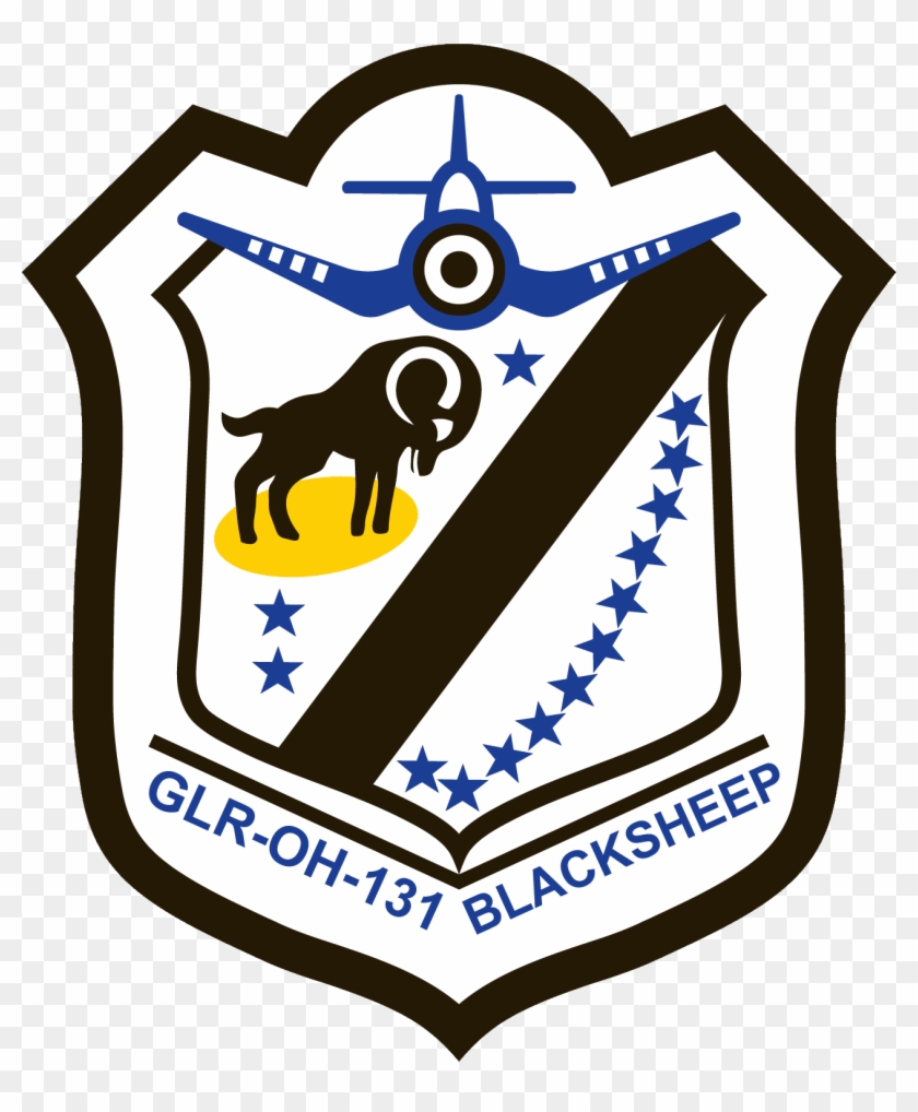Evergreen Composite Squadron, Colorado Wing - Black Sheep Squadron Vmf 214 Logo #1698945