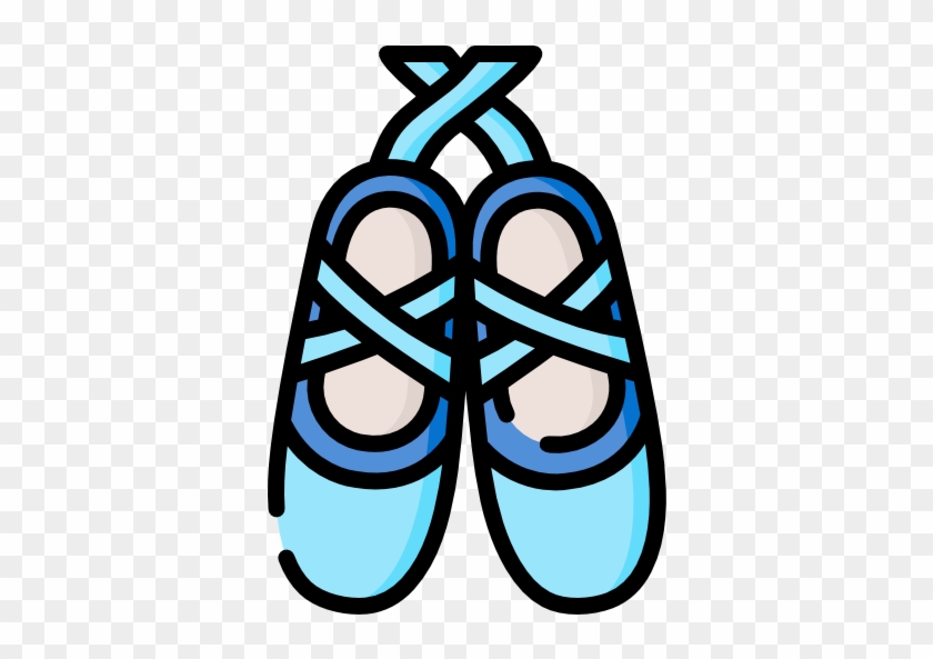 Ballet Shoes Free Icon - Ballet Shoes Free Icon #1698985