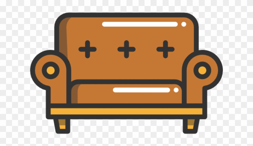 Sofa Clipart Safa - Sofa Icon Svg - Full Size PNG Clipart Images Download