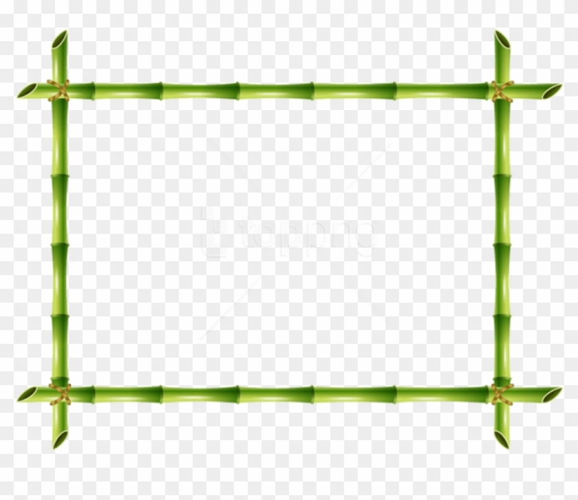 Free Png Download Bamboo Frame Clipart Png Photo Png - Bamboo Frame Png #1699021