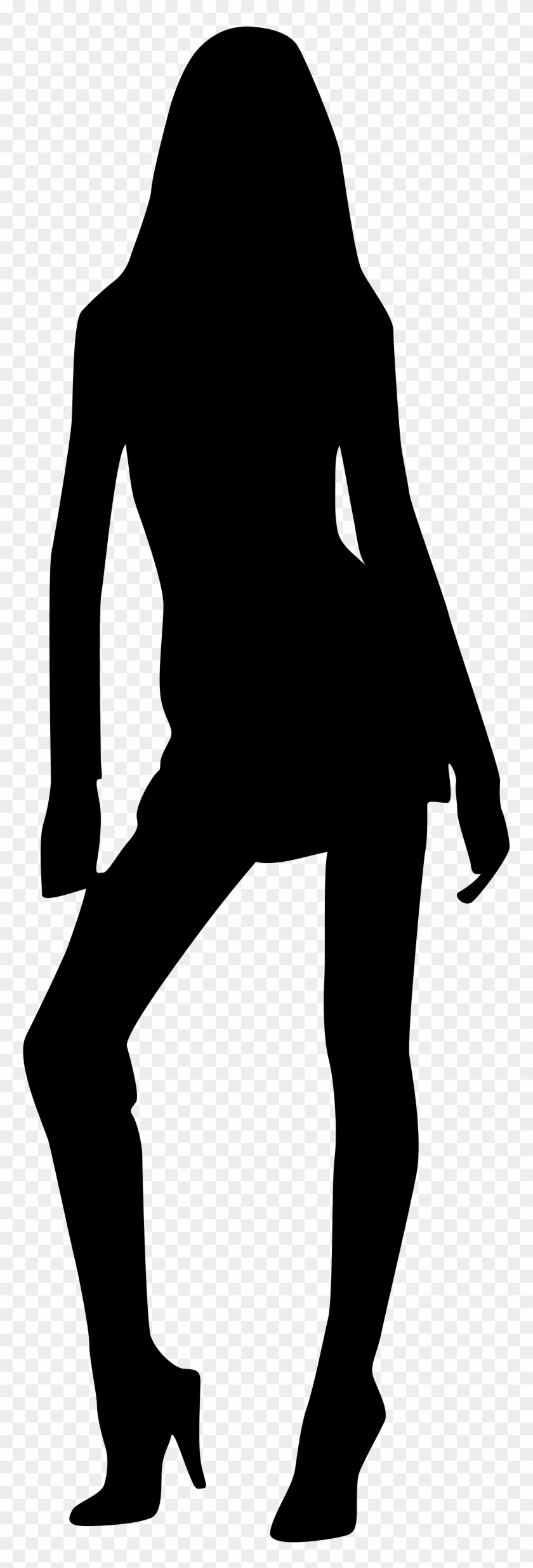 Model Clipart Lady Jeans - Ladies Silhouette #1699038