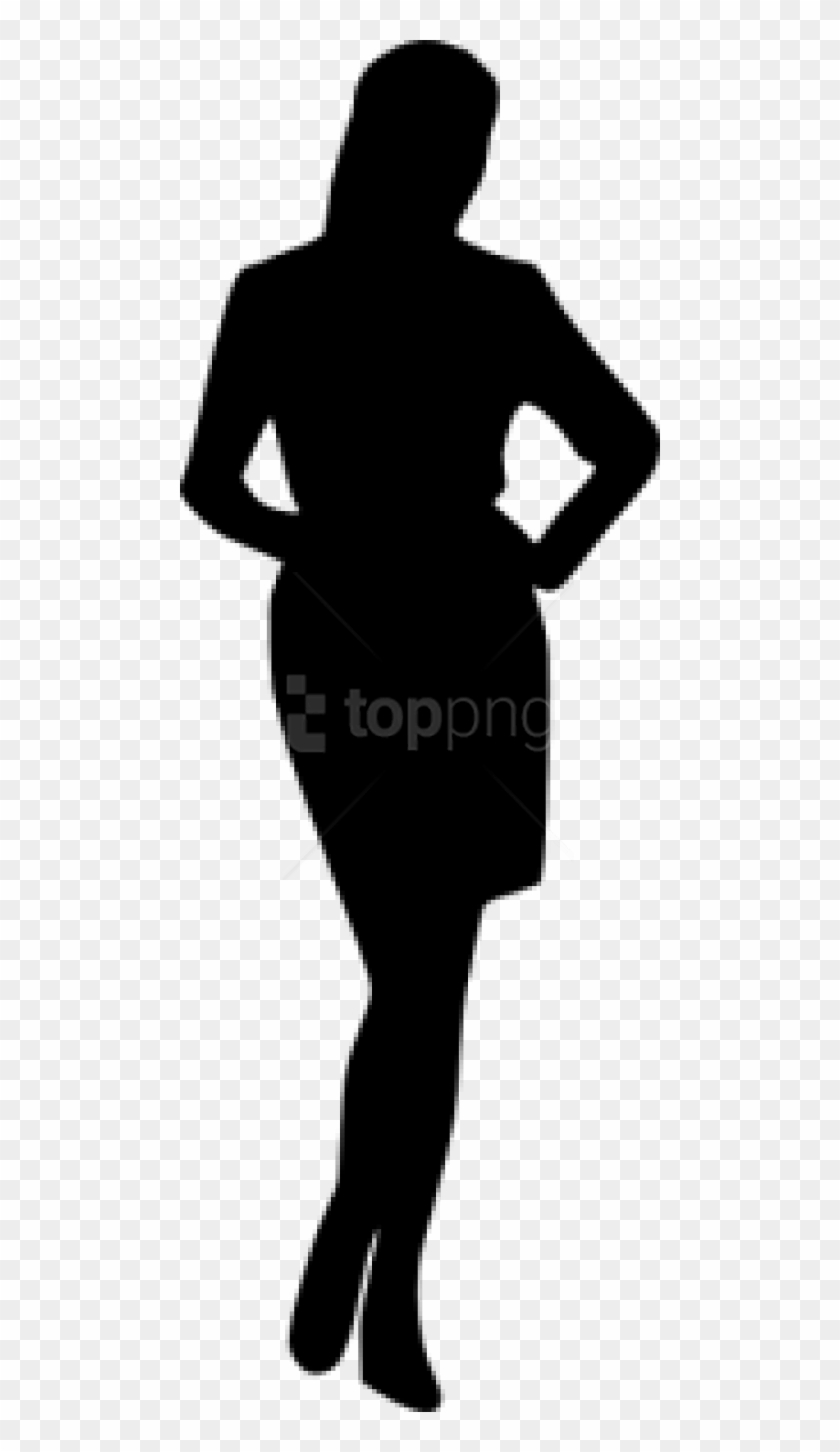 Free Png Woman Silhouette Png - Woman Silhouette Vector Png #1699040