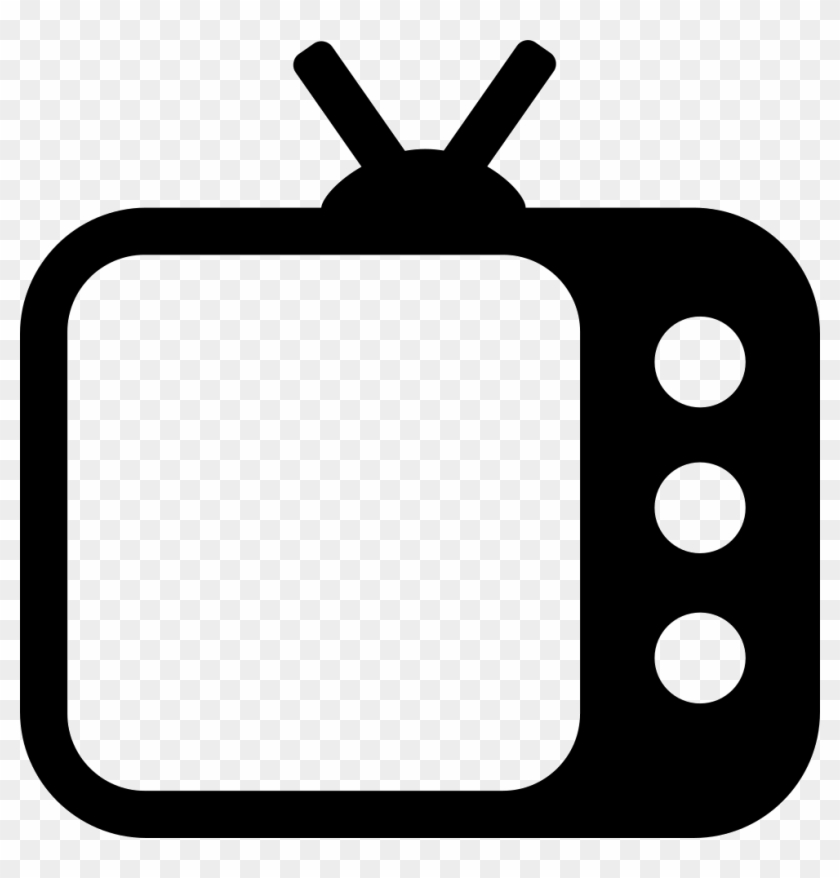 Cable Tv Television Icon Simple Flat: vector de stock (libre de regalías)  1193884726