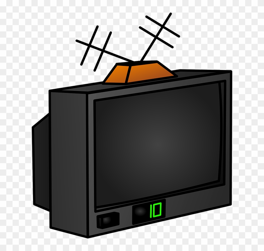 Television Clipart Tv Antenna - Tv Clip Art #1699059