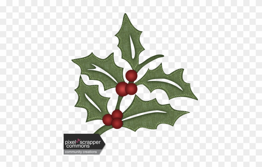 Holly Graphic By Rose Thorn - American Holly #1699065