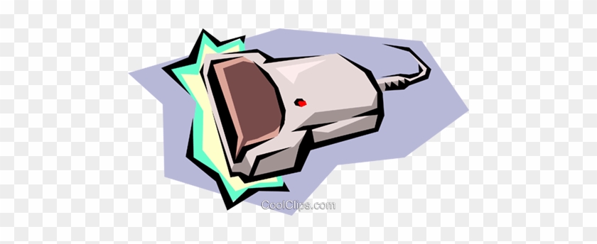 Hand Scanner Royalty Free Vector Clip Art Illustration - Cartoon #1699097