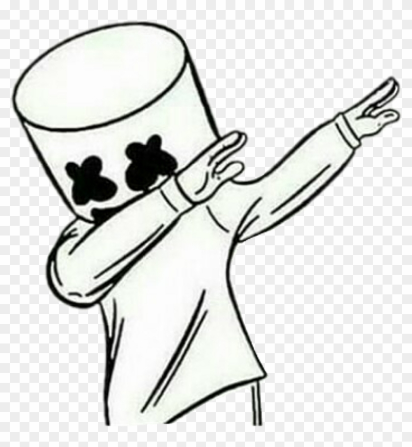 Marshmello Dab Vector #1699137