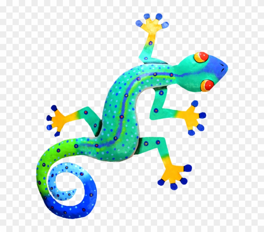 Colorful Lizard Psd File By Annamae On Ⓒ - Colorful Gecko Clip Art - Free Transparent Png Clipart Images Download