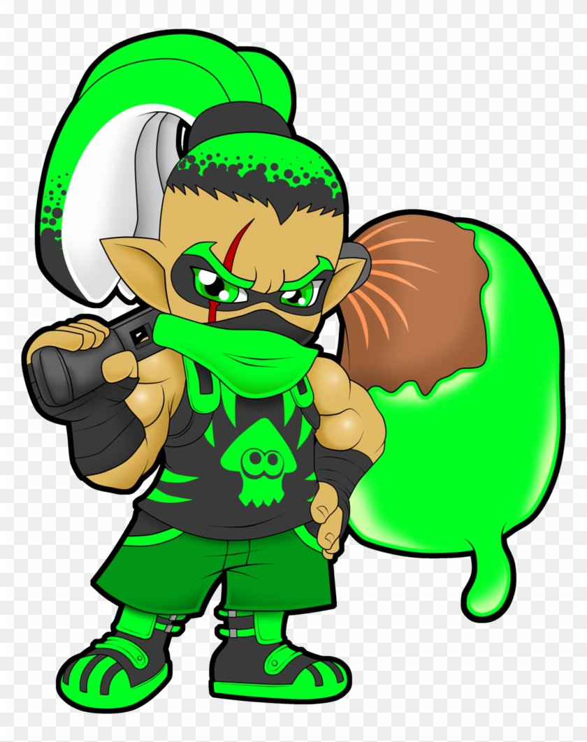 Gecko Inkling By Thegeckoninja - Cartoon #1699173
