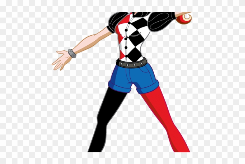 Harley Quinn Clipart Kid Friendly - Personajes Super Hero Girls #1699258