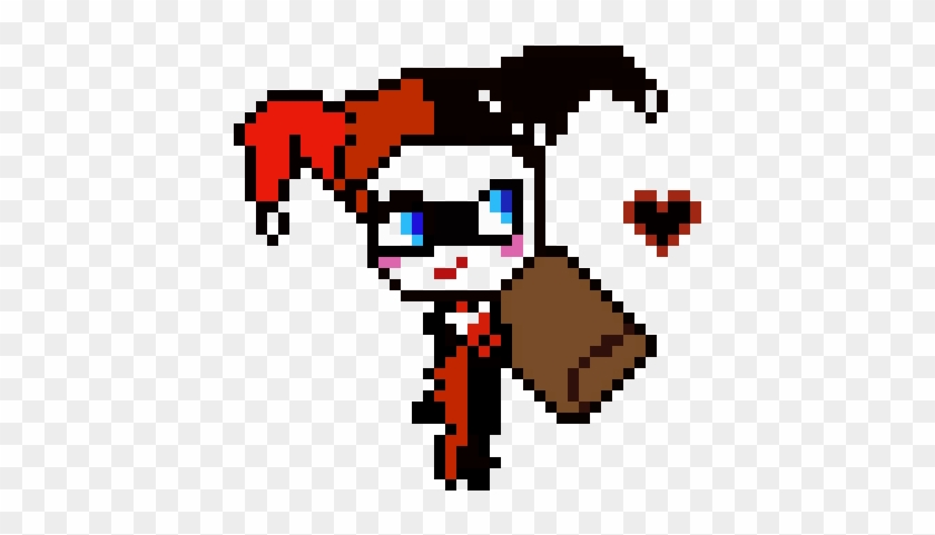Harley Quinn Pixle Art - Pixel Art Harley Quinn #1699295