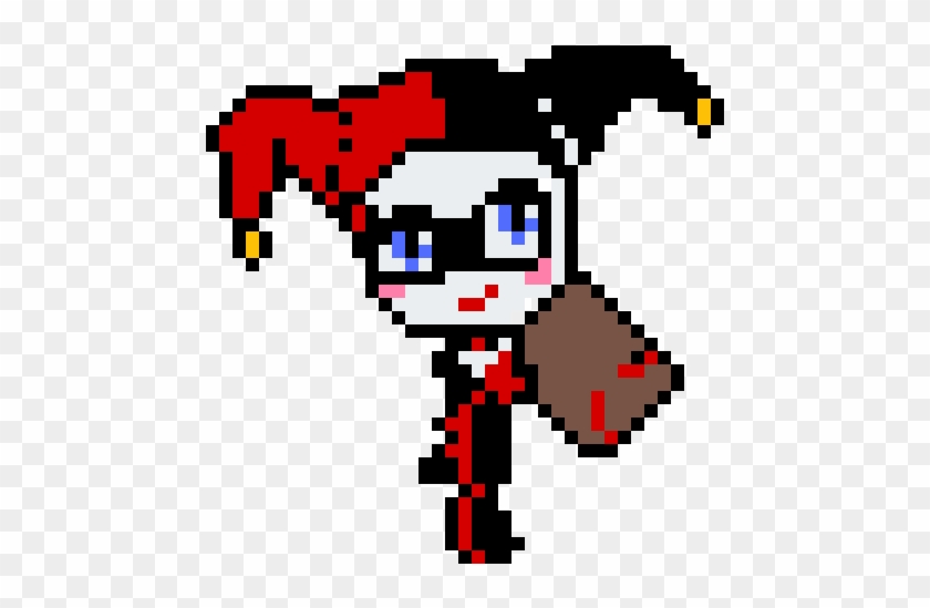 Harley Quinn - " - Pixel Art Harley Quinn #1699302