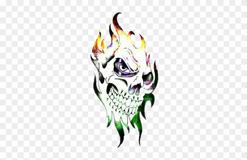 Joker Skull Tattoo Designs #1699450
