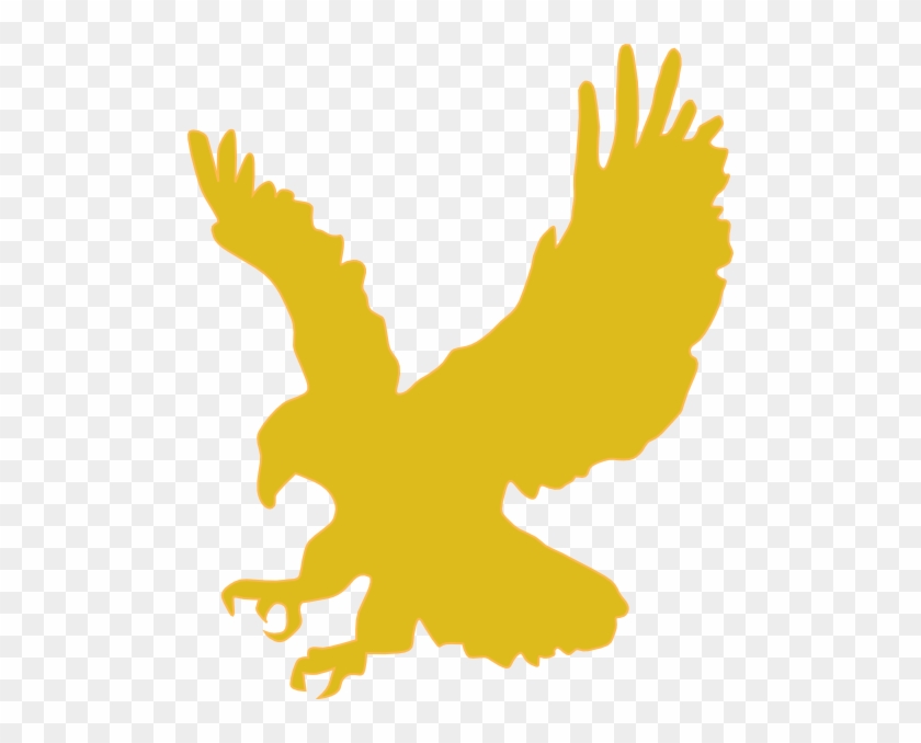 Golden Eagle Clipart Eagle Crest - Eagle Silhouette Transparent Background #1699460
