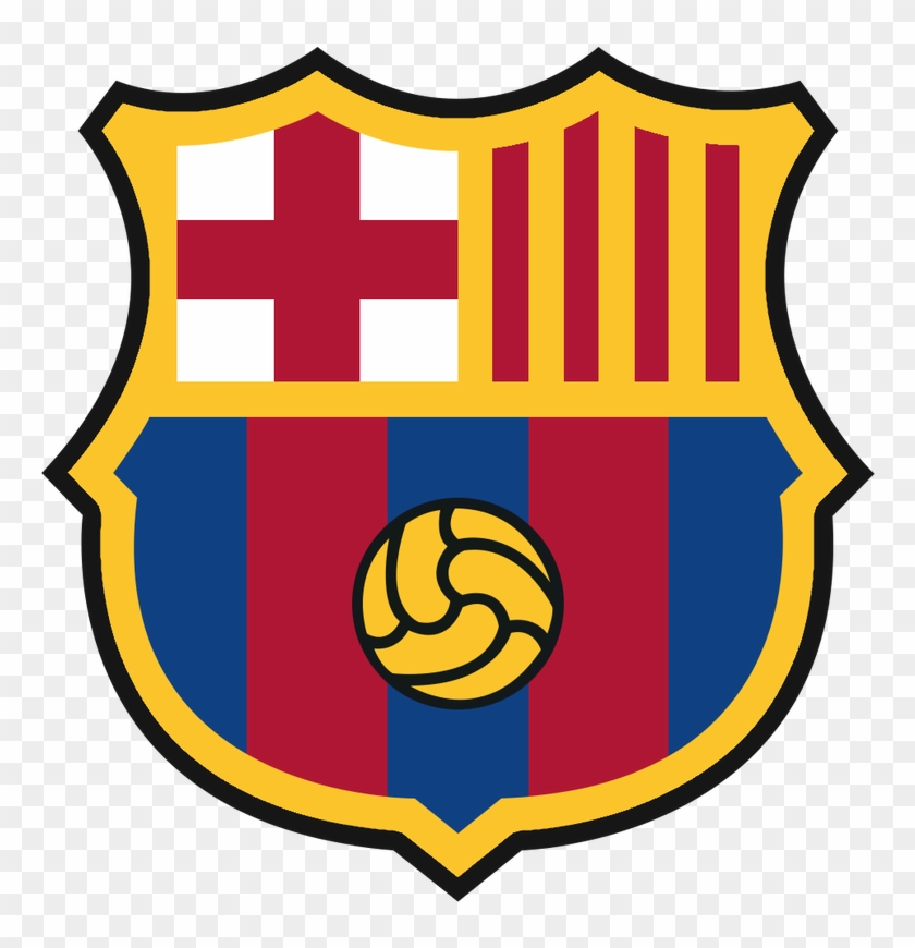 Fc Barcelona New Crest Png By Sinastf - Barcelona New Logo Png #1699465