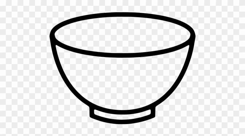 Info - Bowl Clipart Black And White #1699478