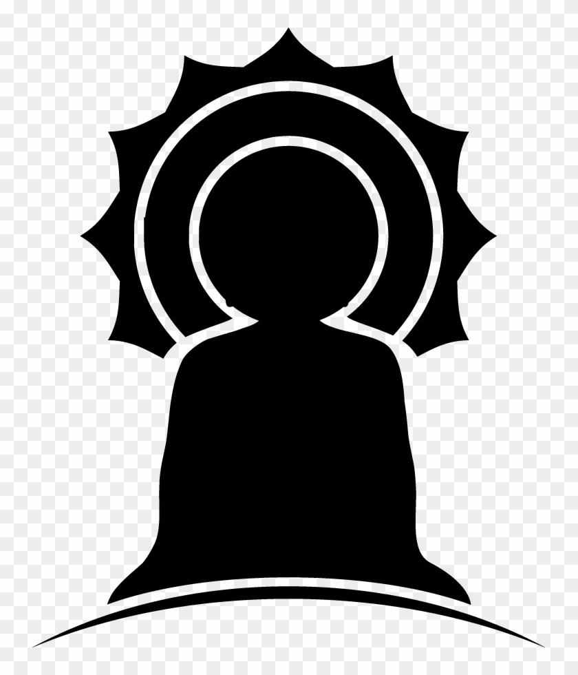 Buddha Silhouette - Clip Art #1699506