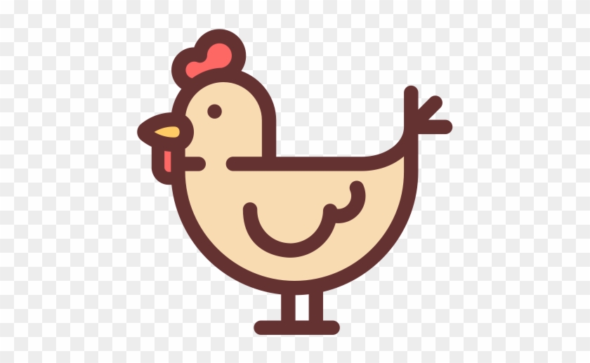 Cock, Multicolor, Lovely Icon - Icon Png Farm Animal #1699638