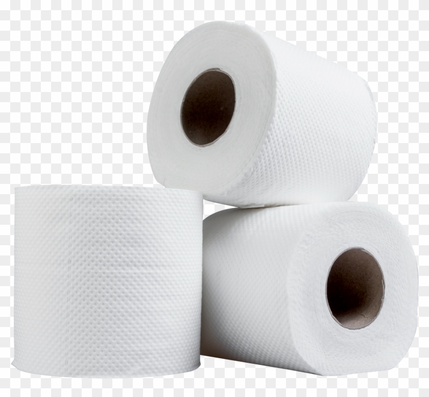 Transparent Paper Rolls - Toilet Paper Roll Png #1699679
