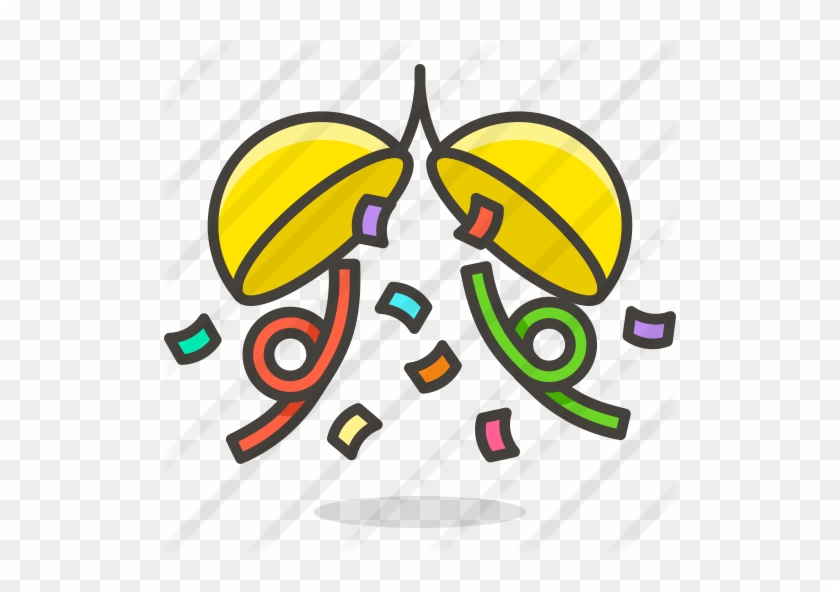 Confetti Free Icon - Vector Party Popper Emoji #1699684