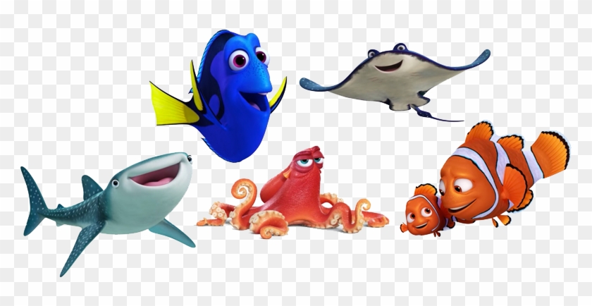 Buscando A Imagenes Png E Imprimibles Descargar - Finding Dory Characters Png #1699772