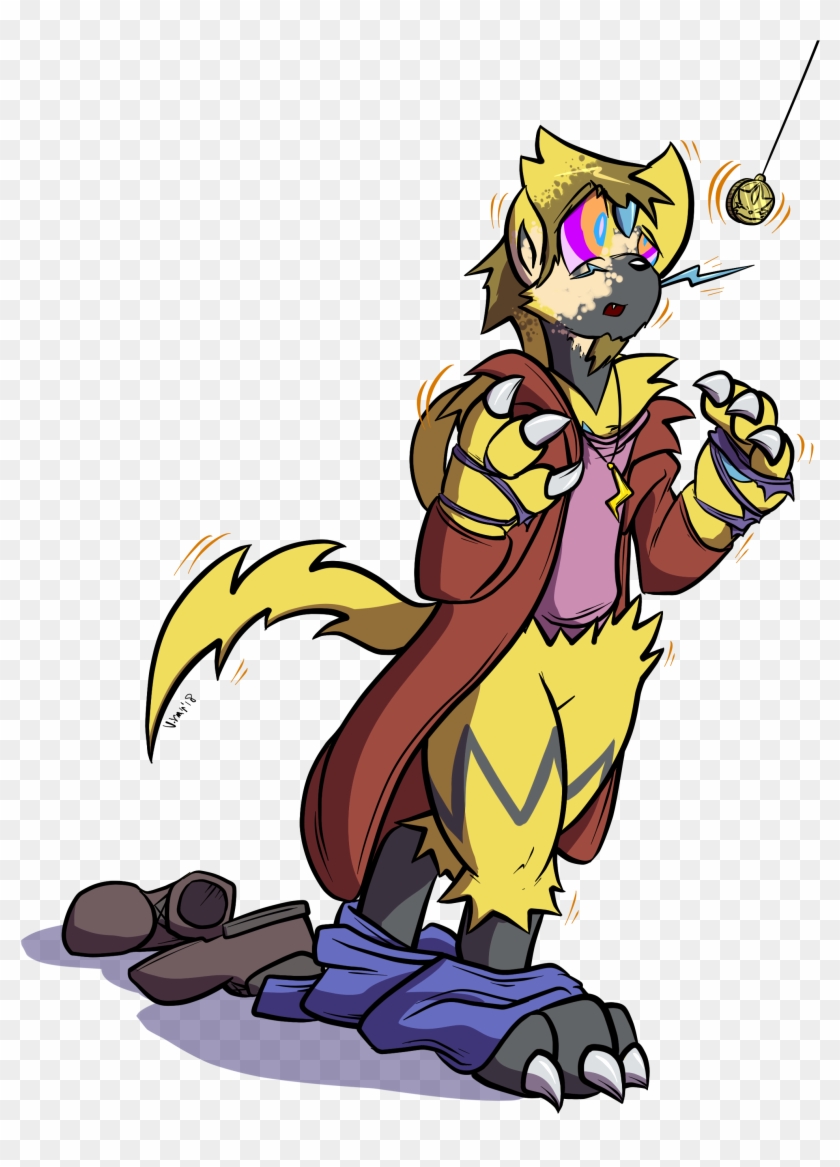 Destiny Is Replaced With Zeraora - Cartoon #1699779