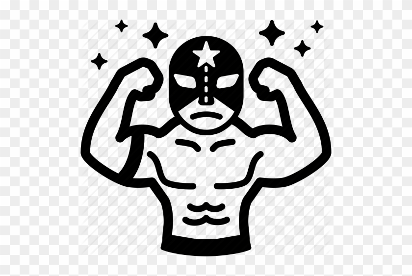 512 X 483 9 - Luchador Icon #1699817