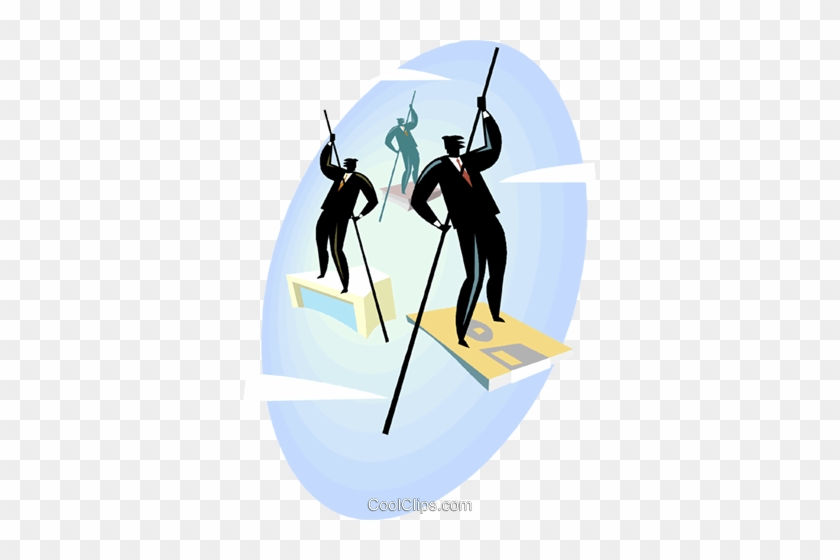 Surfing Through Cyberspace Royalty Free Vector Clip - Illustration #1699883