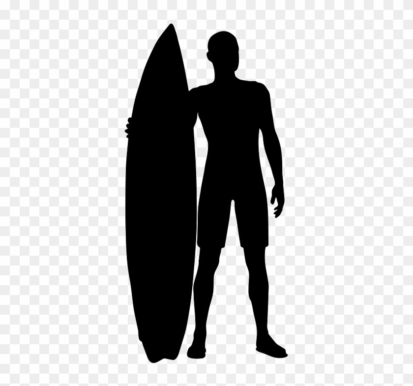 Surfing Silhouette Png Pic - Surf Png #1699885