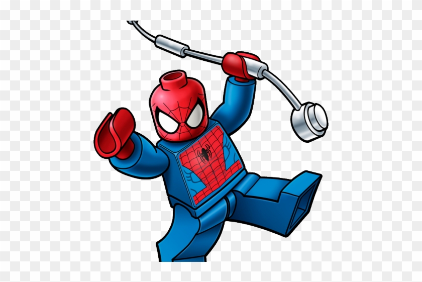 Deadpool Clipart Lego Spiderman - Spiderman Lego Clipart #1699890
