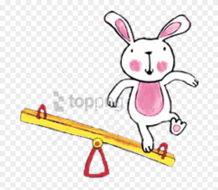 Free Png Download Poppy Cat Alma On Seesaw Clipart - Cartoon #1699933