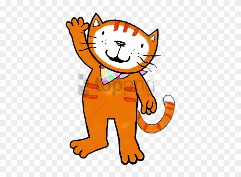Download Poppy Cat Waving Clipart Png Photo - Poppy Cat #1699961