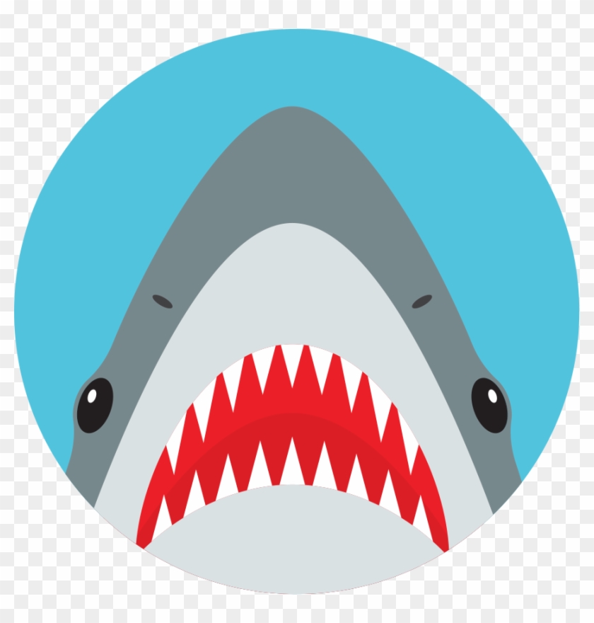 Png Free Nuckees Original Phone Grips Shark Bite Design - Clip Art Shark Teeth #1699974