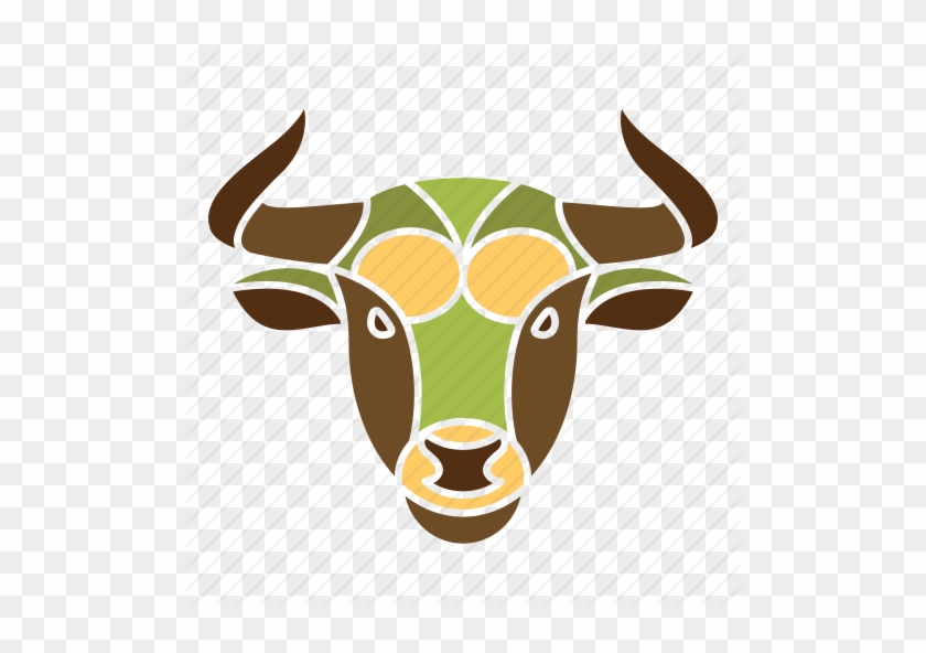 Animal Astrology Constellation Taurus Zodiac Icon - Cartoon #1699990