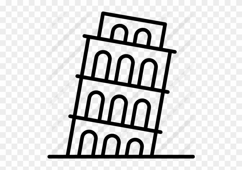 Leaning Tower Of Pisa Free Icon - Illustration #1700014