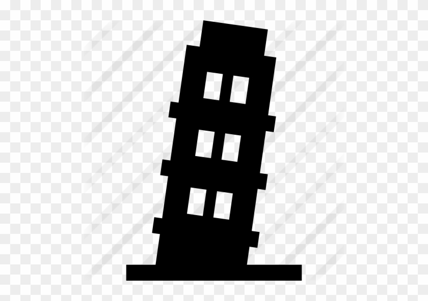 Leaning Tower Of Pisa Free Icon - Illustration #1700018