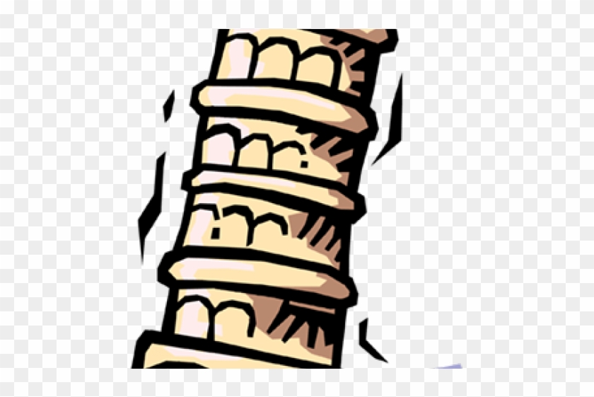 Towers Clipart Pisa Italy - Leaning Tower Of Pizza Clipart #1700022