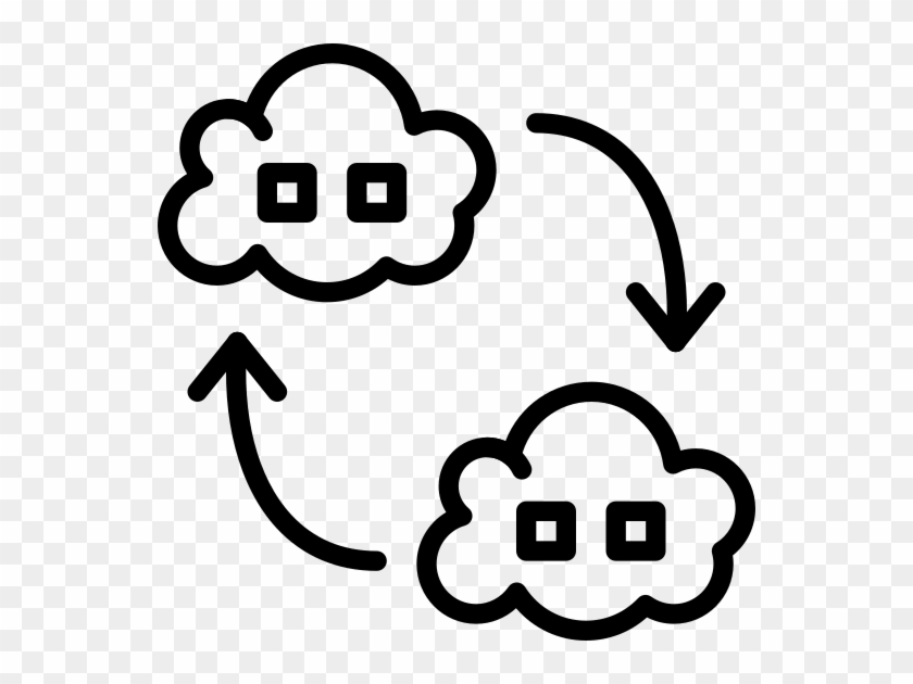 Data Communication Icon - Cloud Computing #1700030