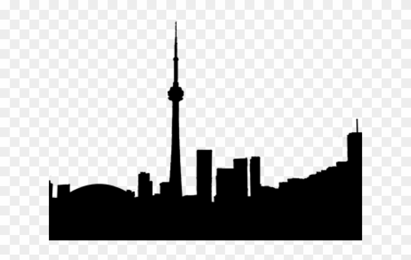 Towers Clipart City Outline - Silhouette #1700046