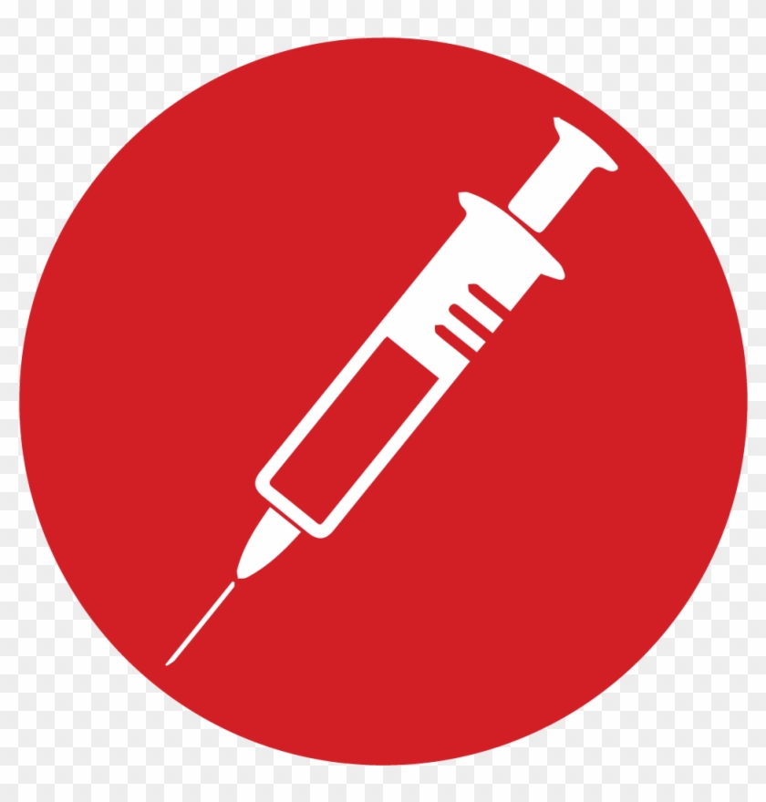 1042 X 1042 3 0 - Syringe In Red Circle #1700168