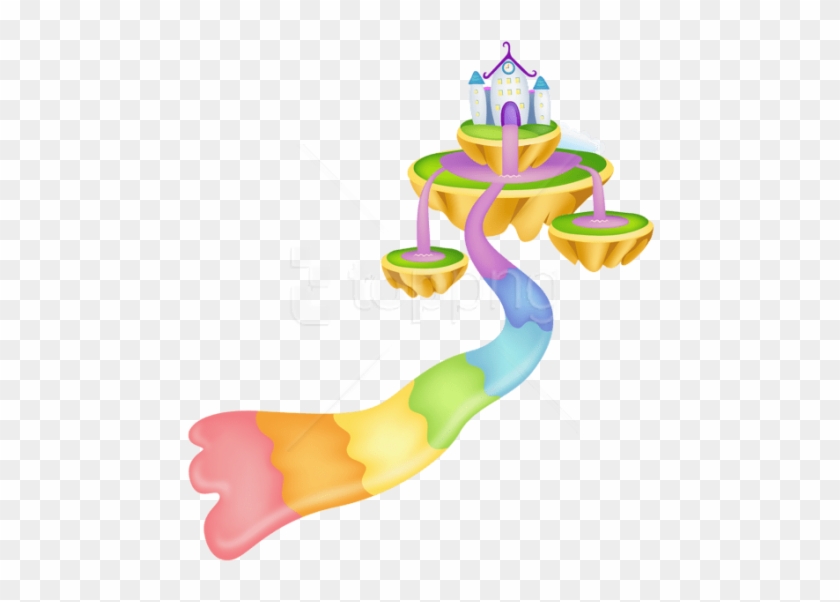 Free Png Download Transparent Rainbow Castle Clipart - Park Shin Hye And Jang #1700174