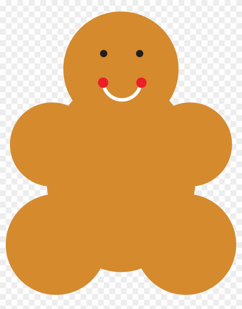 Gingerbread Man Clip Art - Gingerbread Man Clip Art #1700188