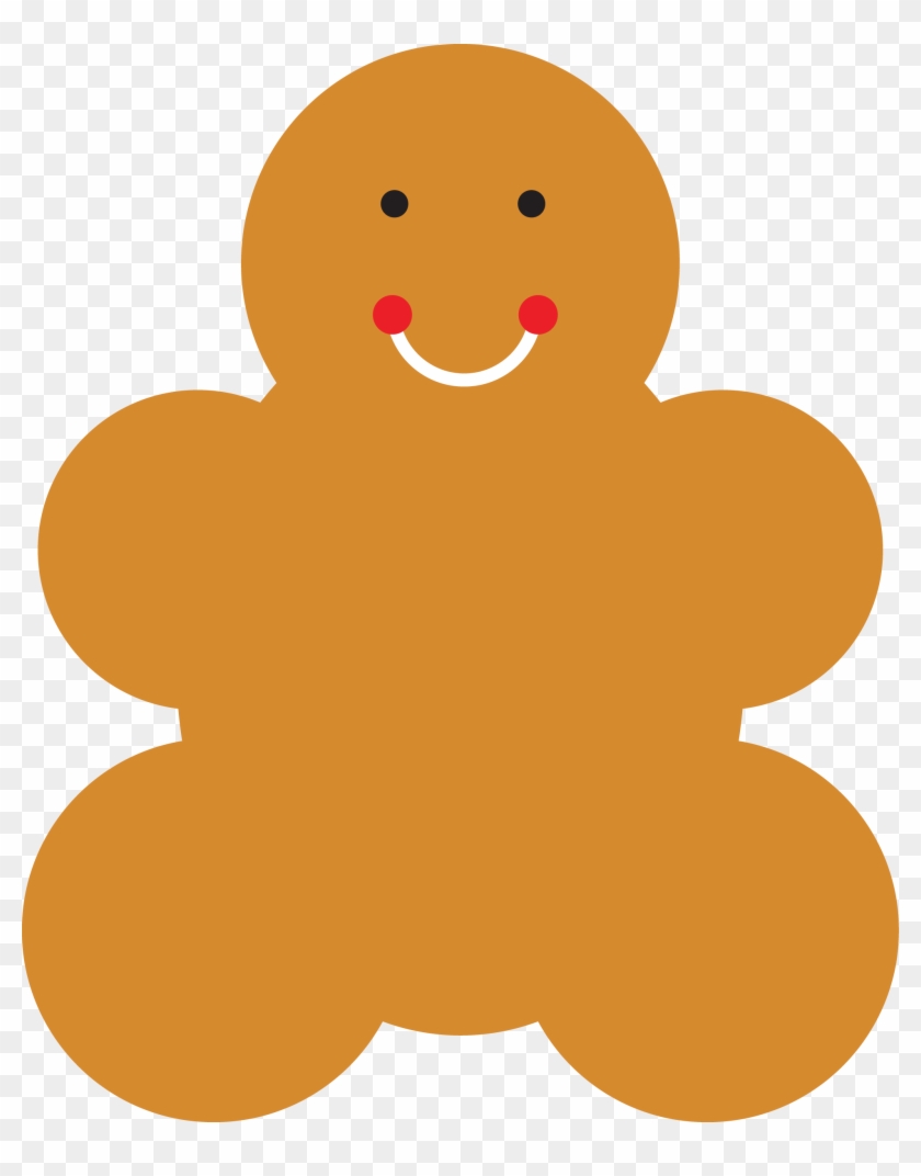 Gingerbread Man Clip Art - Gingerbread Man Clip Art #1700188
