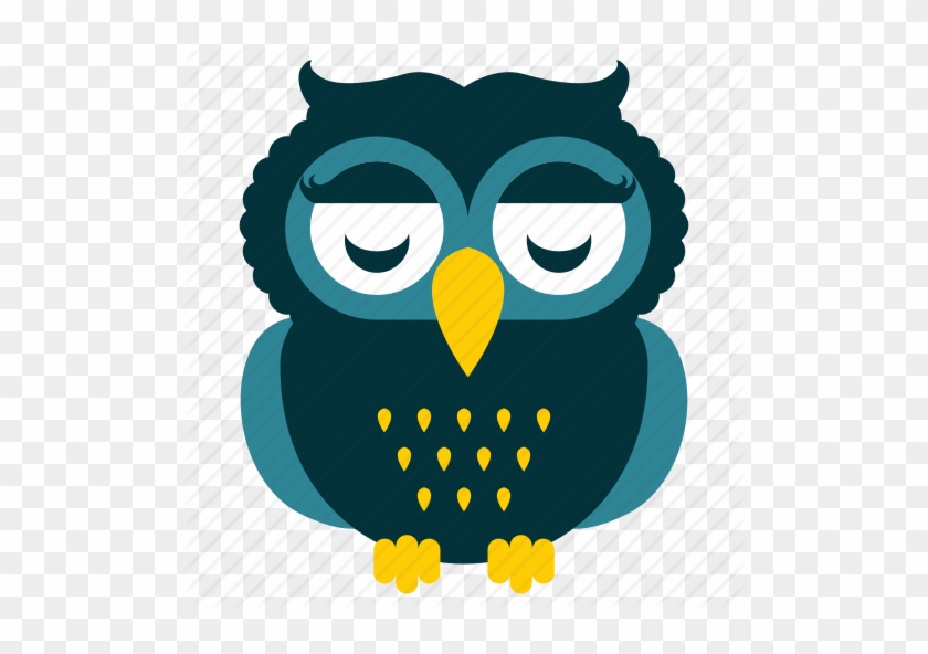Cute Owl Png - Owl Icon Blue #1700192