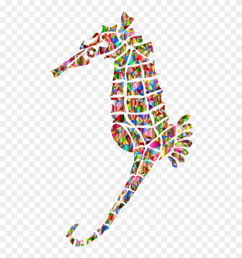 Poly,polygon,abstract - Seahorse #1700248