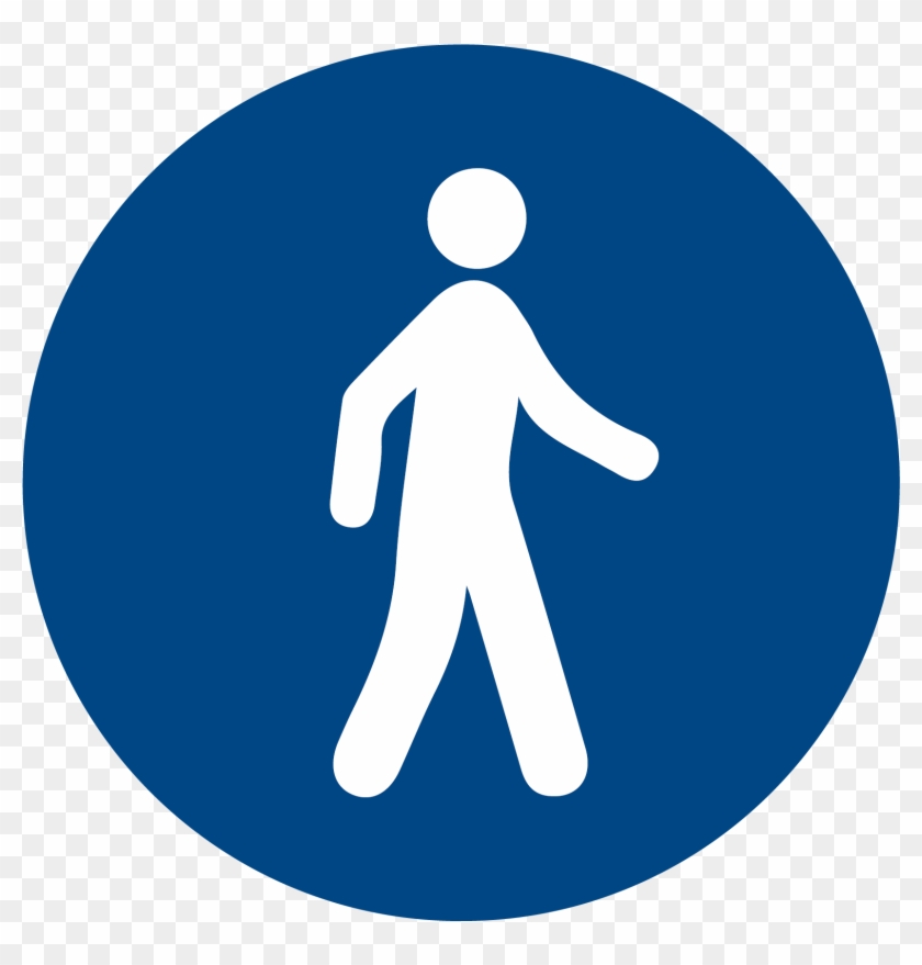Pedestrian Transportation - Traffic Sign #1700274