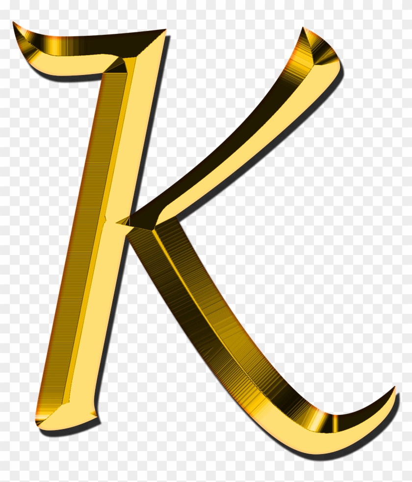 Capital Letter K Transparent Png - K Png #1700279